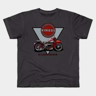 1936 Nimbus Motorcycle 750 cc 4CYL OHC Kids T-Shirt